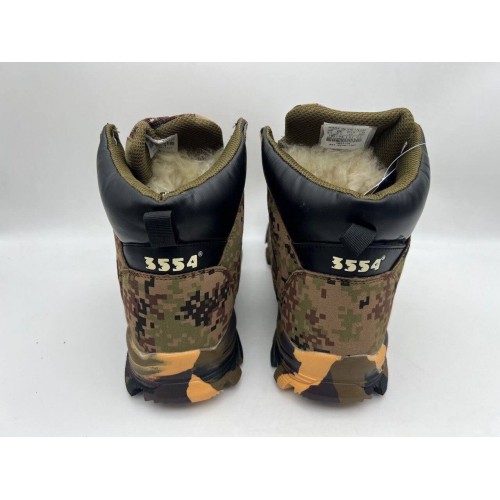Тактические треккинговые ботинки «3554» зимние на меху в Щелково
