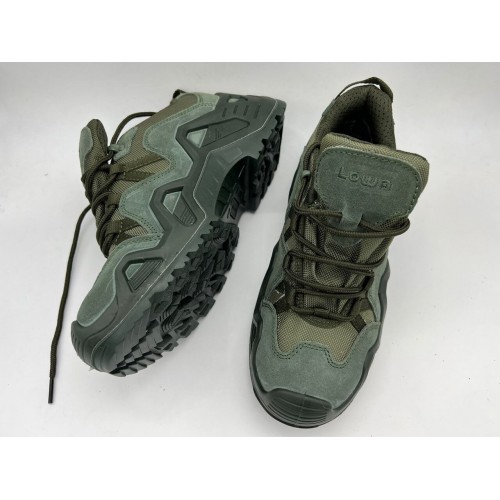 Тактические треккинговые демисезонные ботинки реплика LOWA (Низкие) в Щелково