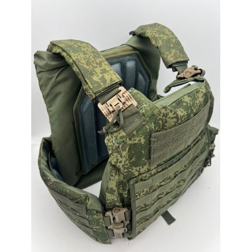 Бронежилет ЗАЩИТНИК в Щелково с кевларовым баллистическим пакетом C2, капами и бронеплитами Бр5