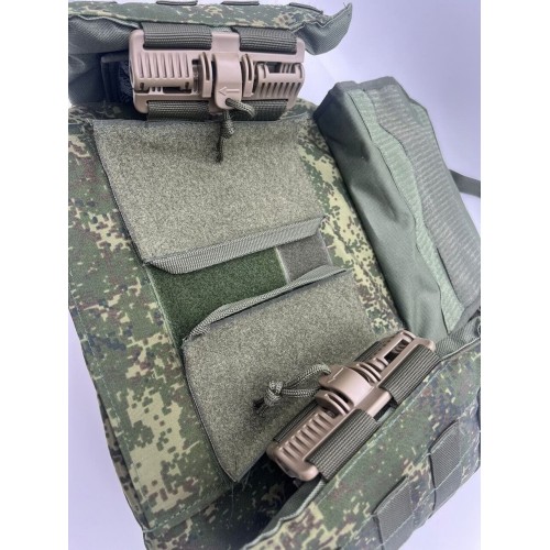 Бронежилет ЗАЩИТНИК в Щелково с кевларовым баллистическим пакетом C2, капами и бронеплитами Бр5