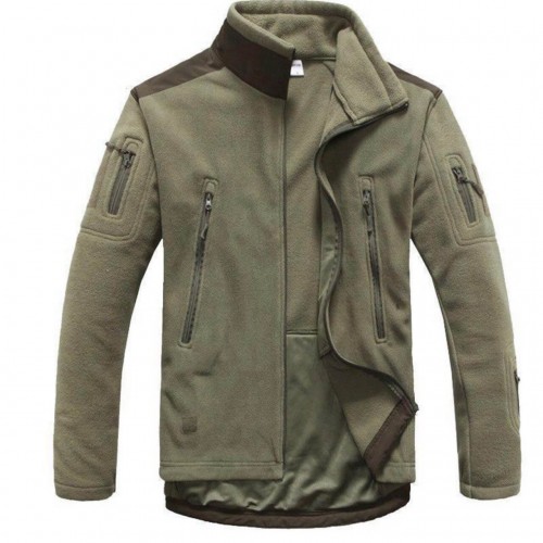 Флисовая военная зимняя кофта толстая в Щелково