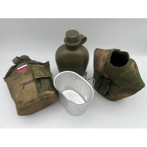 Фляга «7.62 RU» с супницей/котелком в чехле в Щелково