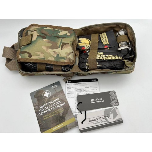Военная тактическая аптечка RHINO RESCUE 25в1 в Щелково