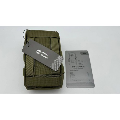 Военная тактическая аптечка RHINO RESCUE IFAK TRD MINI 11в1 в Щелково
