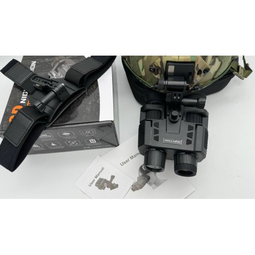 Прибор ночного видения NV-8000 v2.0 3D NIGHT VISION 4K VIDEO с адаптером на шлем в Щелково