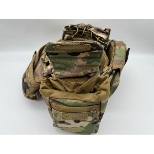 Пояс разгрузочный YAKEDA тактический с подсумками в Щелково