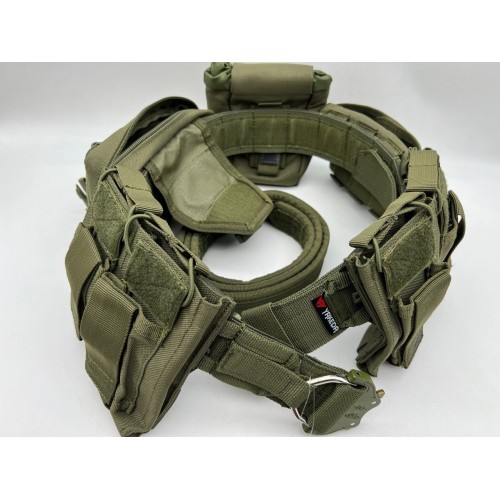 Пояс разгрузочный YAKEDA тактический с подсумками в Щелково