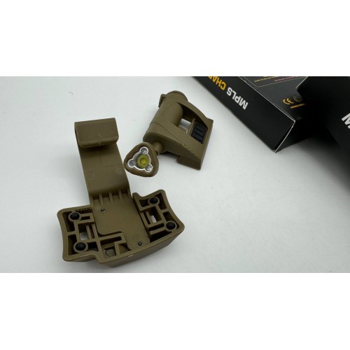 Нашлемный тактический фонарь MPLS Charge аккумуляторный в Щелково