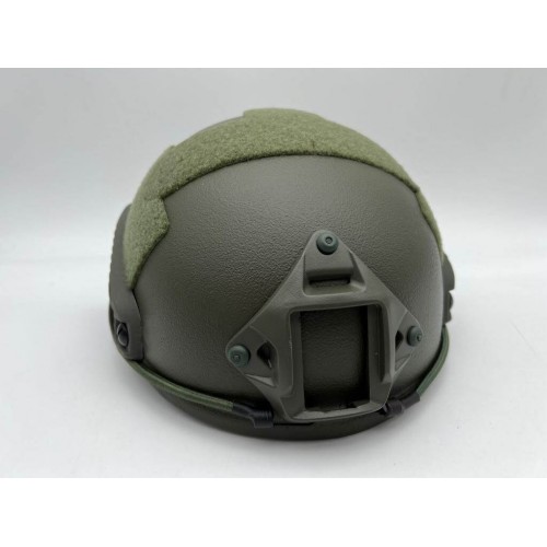 Кевларовый тактический баллистический шлем FAST Ops-Core NIJ IIIA / Бр2 класс защиты / без ушей с системой регулировки Венди в Щелково