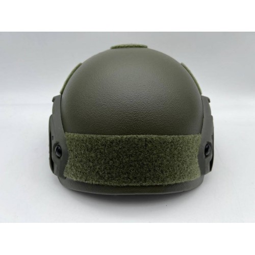 Кевларовый тактический баллистический шлем FAST Ops-Core NIJ IIIA / Бр2 класс защиты / без ушей с системой регулировки Венди в Щелково