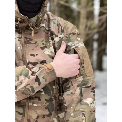 Костюм Softshell водоотталкивающий Shark Skin в Щелково