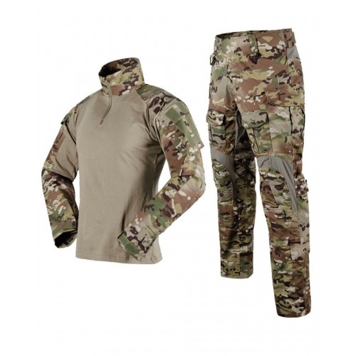 Костюм тактический боевой G3 с наколенниками и налокотниками в Щелково