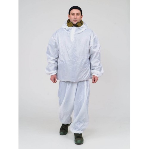 Маскхалат зимний белый в Щелково