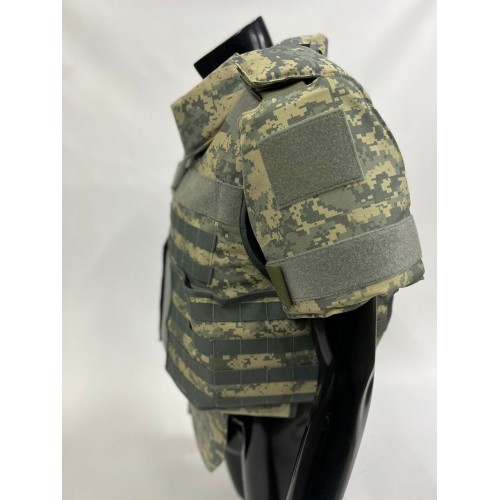 Военный бронежилет пиксельный с плитами в Щелково