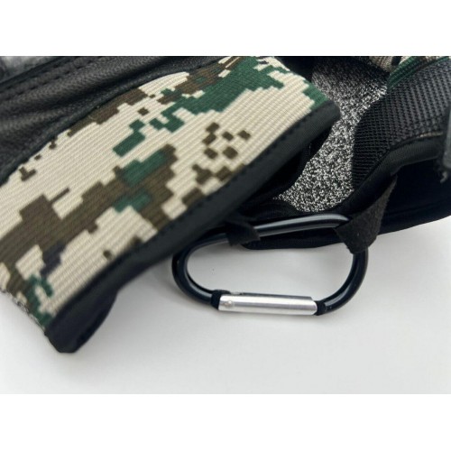 Перчатки с защитой от порезов, тактические с кожаными вставками  в Щелково