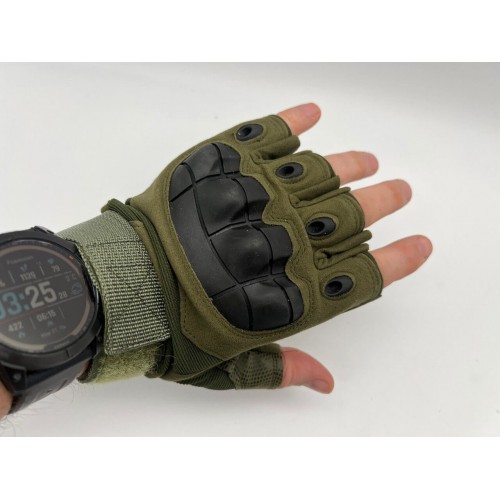 Перчатки тактические без пальцев в Щелково
