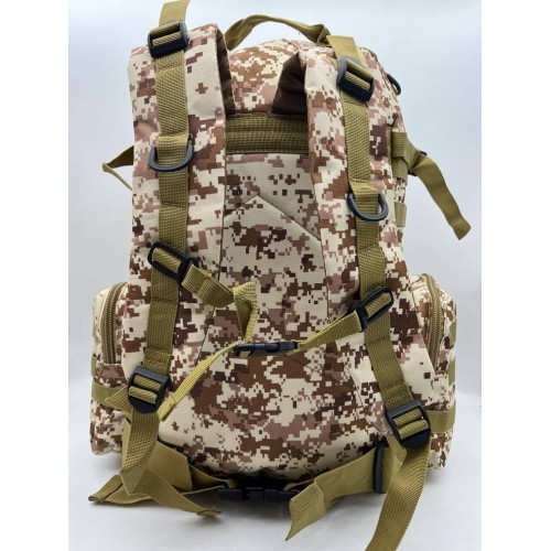 Рюкзак тактический 55 л песок/пиксель в Щелково