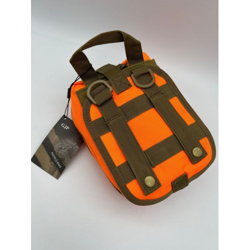 Сумка-аптечка тактическая оранжевая отрывная “RECOVERY KIT / GJP” в Щелково