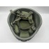 Тактический баллистический композитный шлем ACH MICH NIJ IIIA Ops-Core (цвет «олива») в Щелково